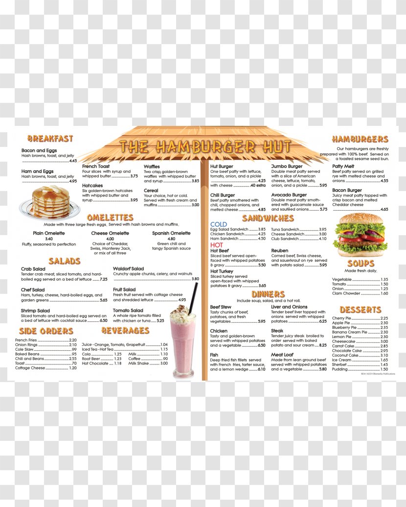 Hamburger Worksheet Mathematics Menu McDonald s Transparent PNG