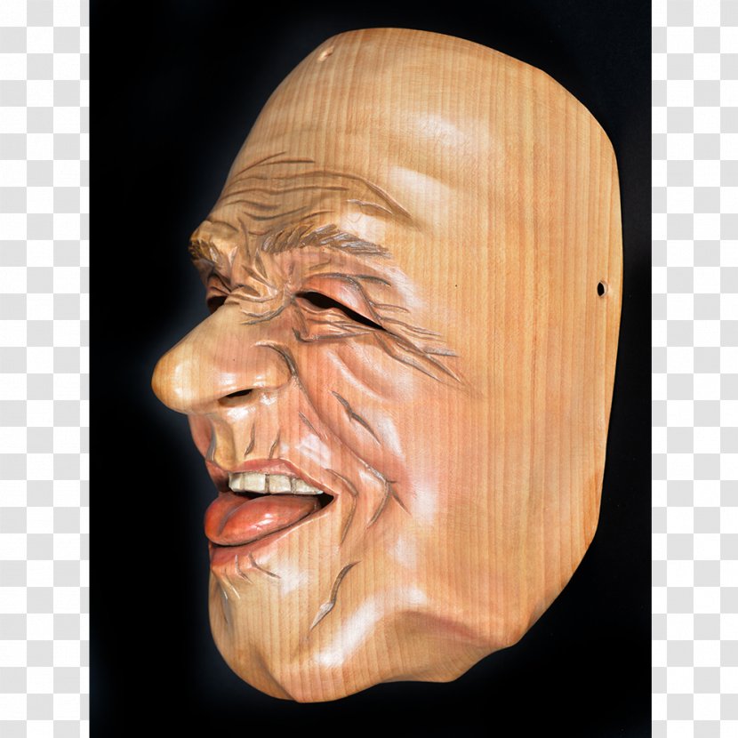 Chin Jaw Forehead Mask - Facial Hair - African Wood Transparent PNG