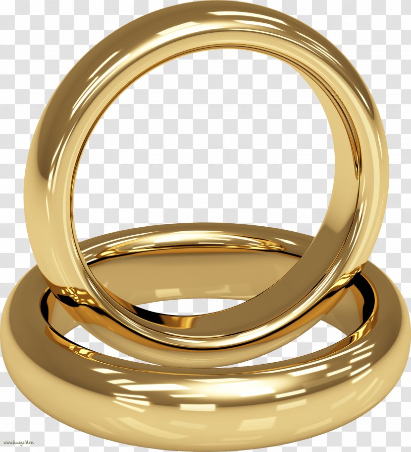 Wedding Ring Gold Jewellery Stock Photography - Brass Transparent PNG