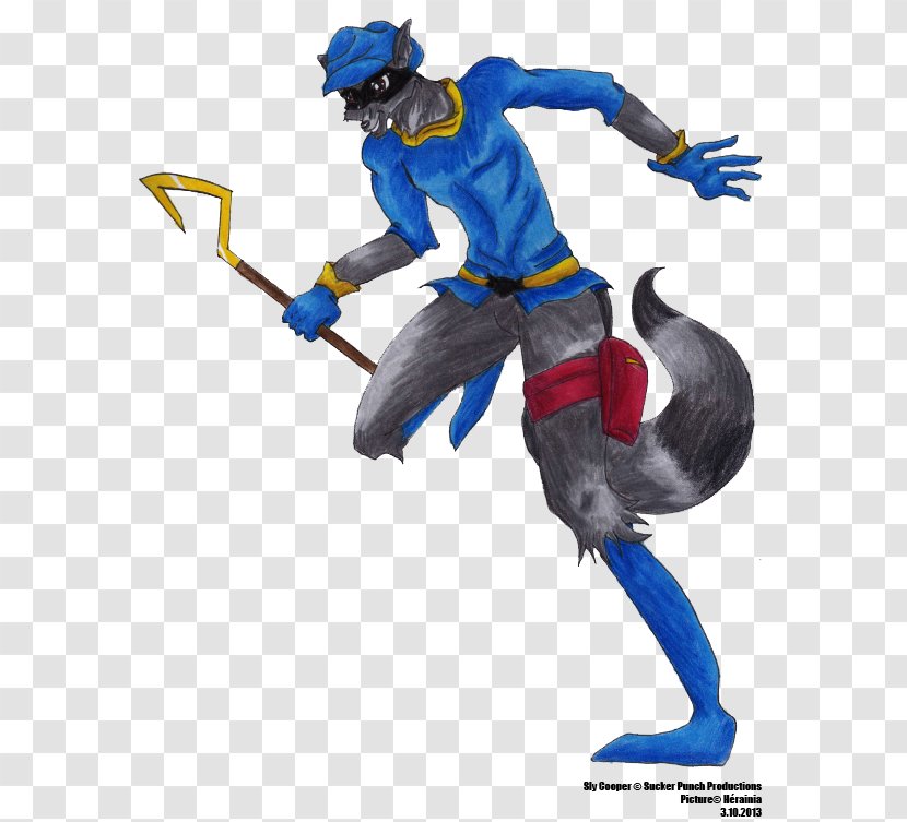 Cartoon Character Figurine Fiction - Sly Cooper Transparent PNG