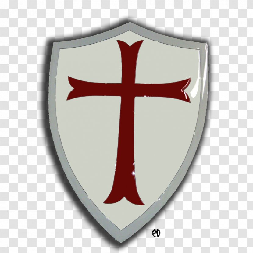Middle Ages Crusades Knights Templar Shield - Empty Room Transparent PNG