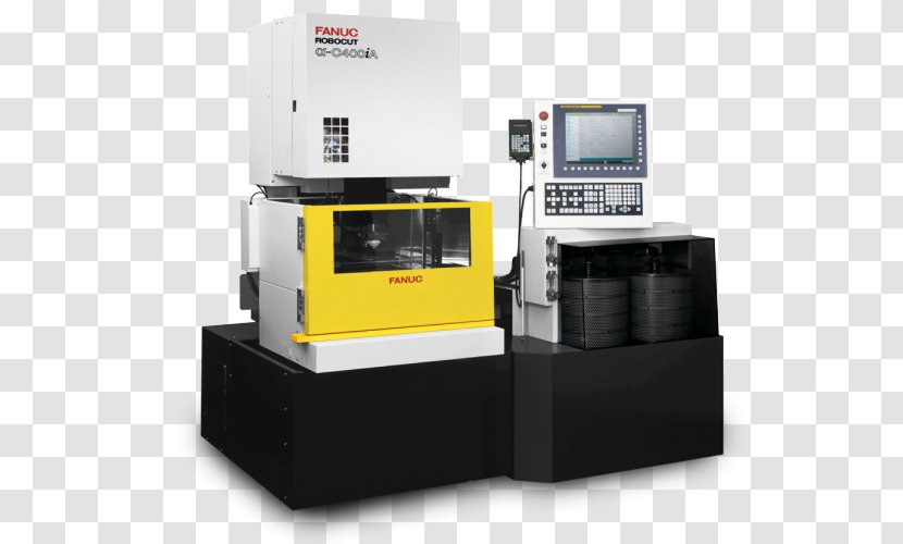 Electrical Discharge Machining Computer Numerical Control Machine Automation - Productivity - Fanuc Robot Transparent PNG