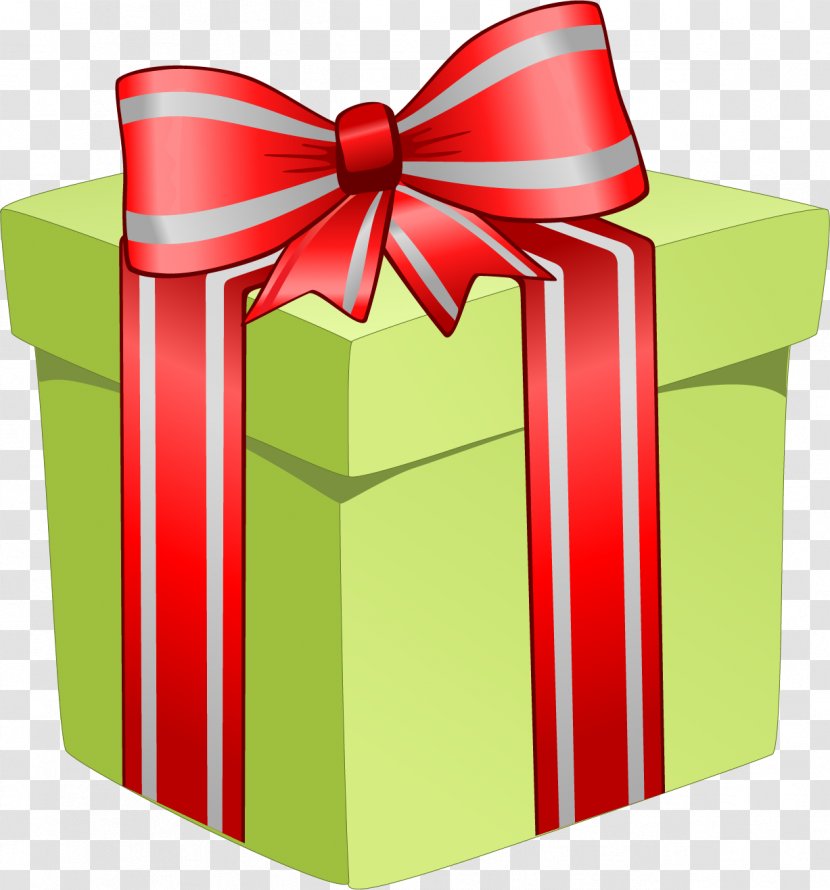 Clip Art Christmas Gift Wrapping - Ribbon - Box Transparent PNG