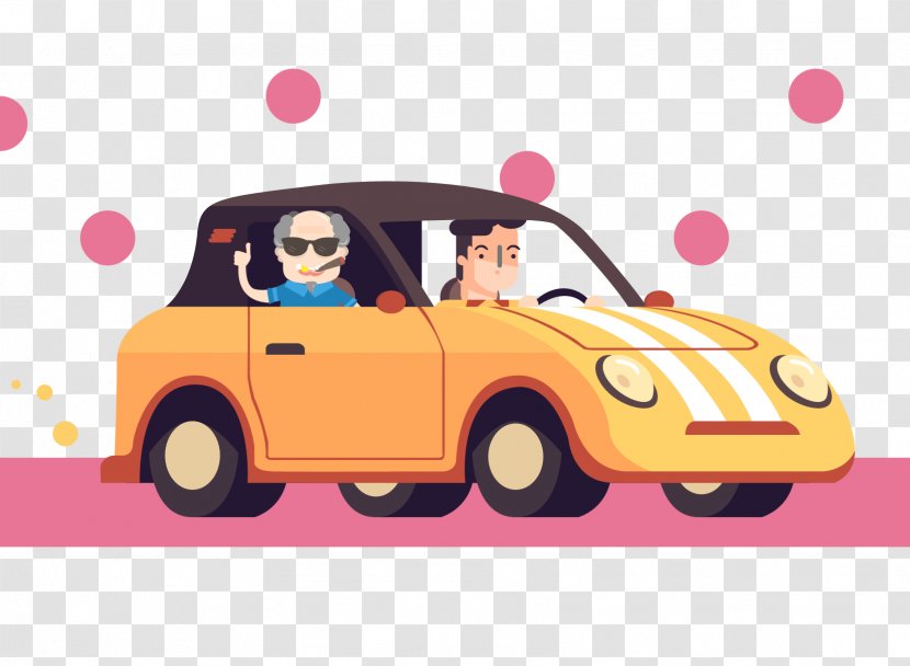 Car Didi Chuxing Service Information Illustration - Play Vehicle - Flat Transparent PNG