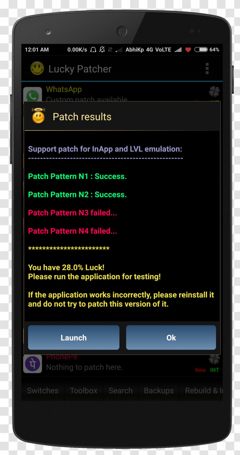 Smartphone Lucky Patcher Escape Team BBTAN2 By 222% Android - Mobile Device Transparent PNG