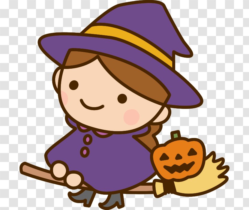Halloween Witch Magician - Headgear - Trick Or Treat Transparent PNG