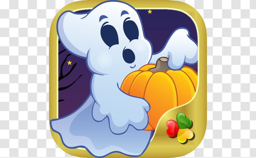 Ghost Halloween Clip Art - Vertebrate Transparent PNG