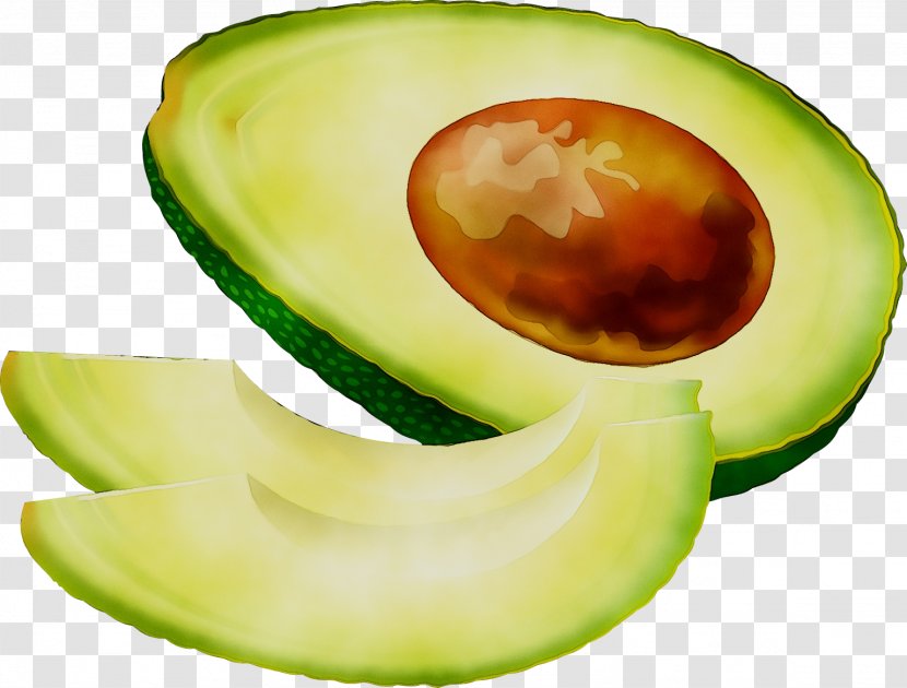 Clip Art Avocado Openclipart Vector Graphics - Muskmelon - Smiley Transparent PNG