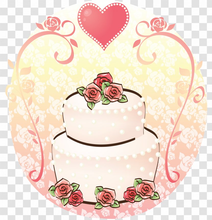 Wedding Cake Birthday Torte Frosting & Icing - Topper Transparent PNG