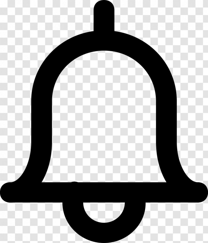Clip Art - Black And White - Bell Icon Free Download Transparent PNG
