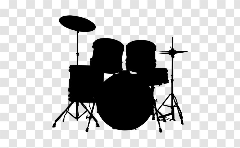 Drums Musical Instruments Silhouette - Cartoon Transparent PNG