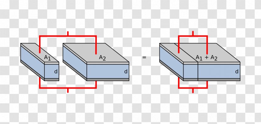 Electrolytic Capacitor Diagram Circuit En Parallèle Supercapacitor - Roof - C2 Transparent PNG