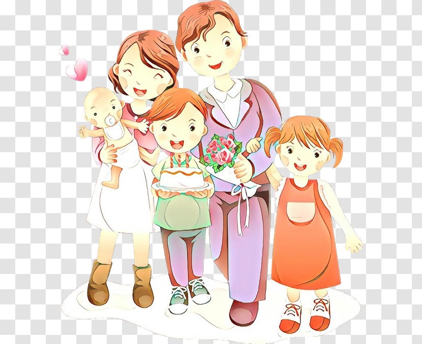 Cartoon People Friendship Fun Finger - Child - Happy Transparent PNG