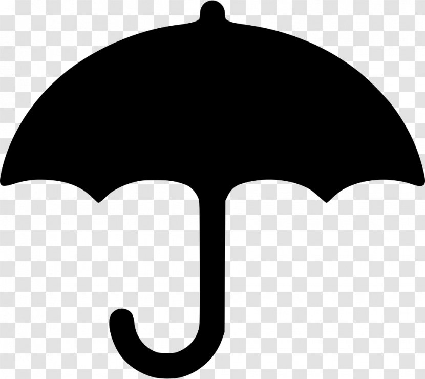 Umbrella - Monochrome Transparent PNG