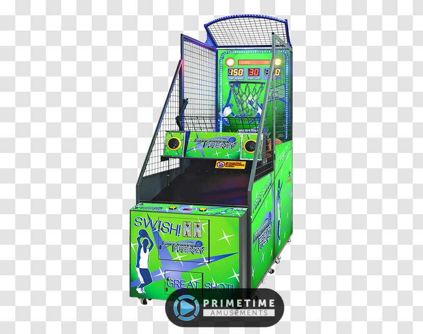 Frenzy Basketball Arcade Game Free Throw Video - Sports Transparent PNG