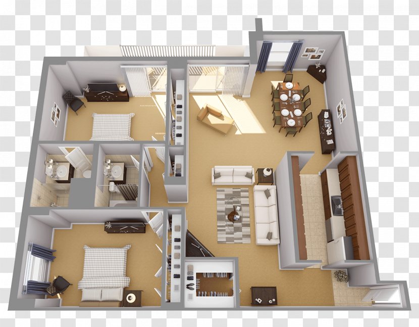 Friendship Heights Reston Chevy Chase Apartment Bathroom - Floor Plan Transparent PNG