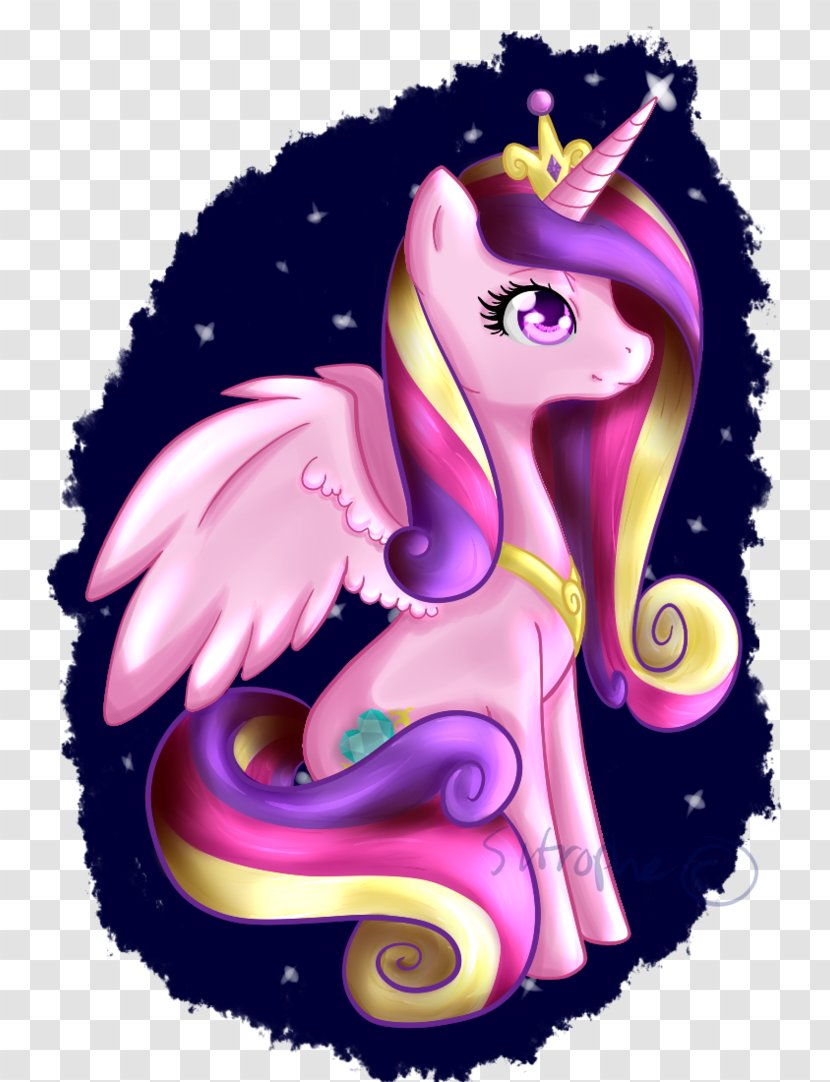 Princess Cadance Pony Twilight Sparkle Celestia Fan Art - My Little Friendship Is Magic - Draw The Lottery Transparent PNG