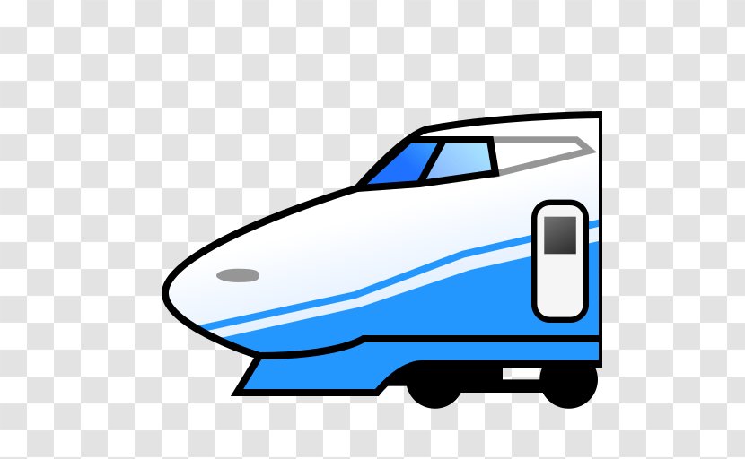 Train Emoji High-speed Rail Transport Sticker - Automotive Exterior Transparent PNG