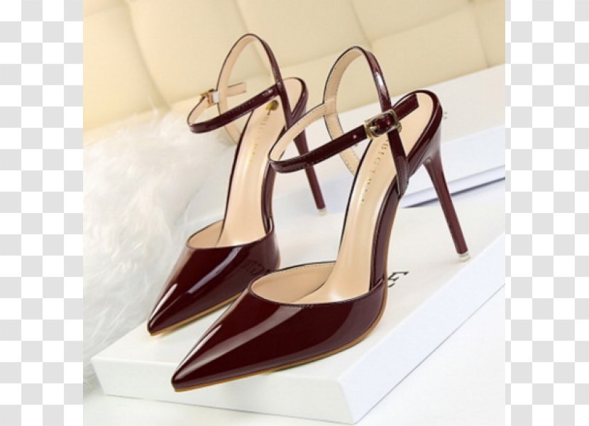 High-heeled Shoe Court Sandal Dress - Stiletto Heel Transparent PNG