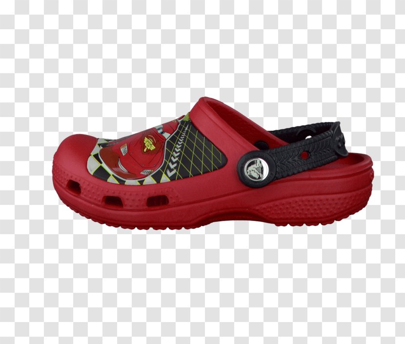 Clog Slide Shoe Sandal - Red Transparent PNG