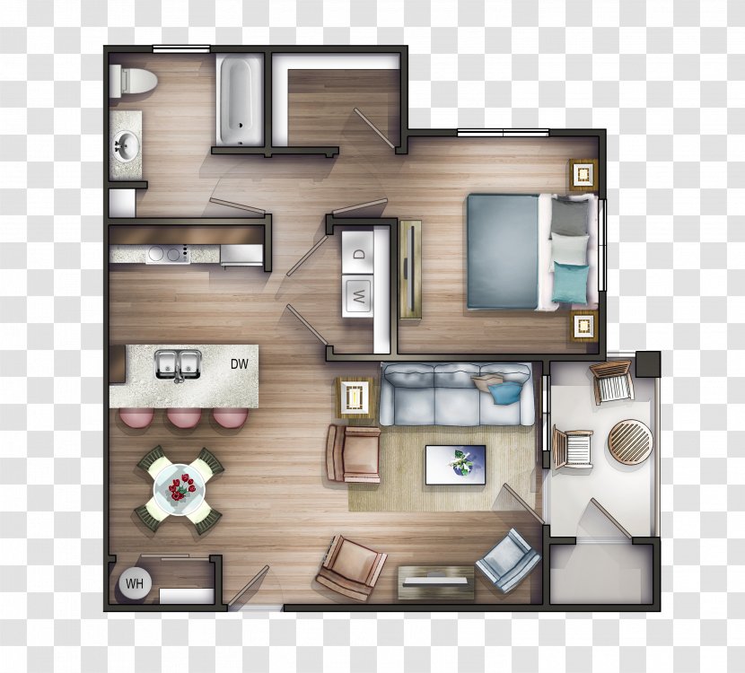 Whitefish Crossing Floor Plan Apartment House Transparent PNG
