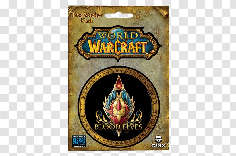 World Of Warcraft: Legion Video Game Blood Elf Sticker Orda - Advertising - Cwa New Dagger Transparent PNG