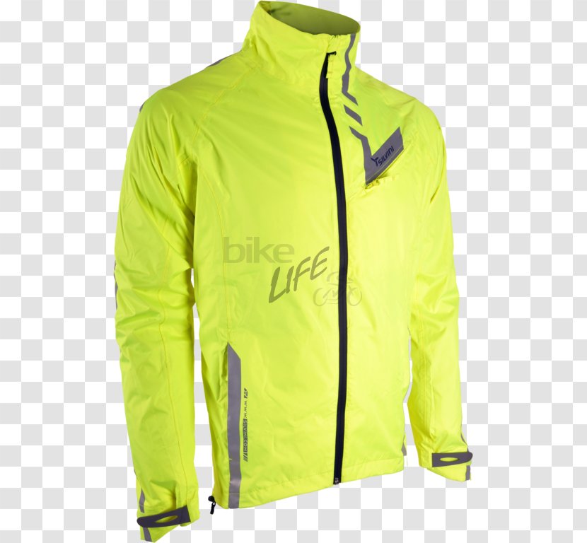 Jacket Cycling Clothing Polar Fleece Softshell - Sleeve Transparent PNG