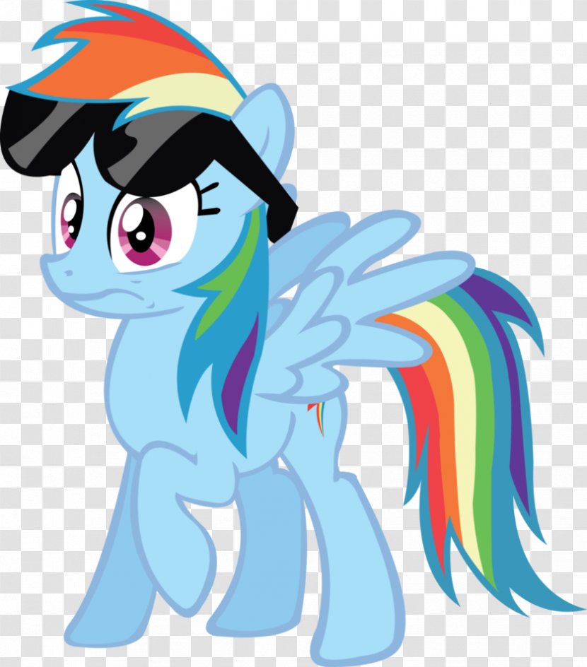 Rainbow Dash Pony Applejack DeviantArt - Mammal - Deal With It Transparent PNG