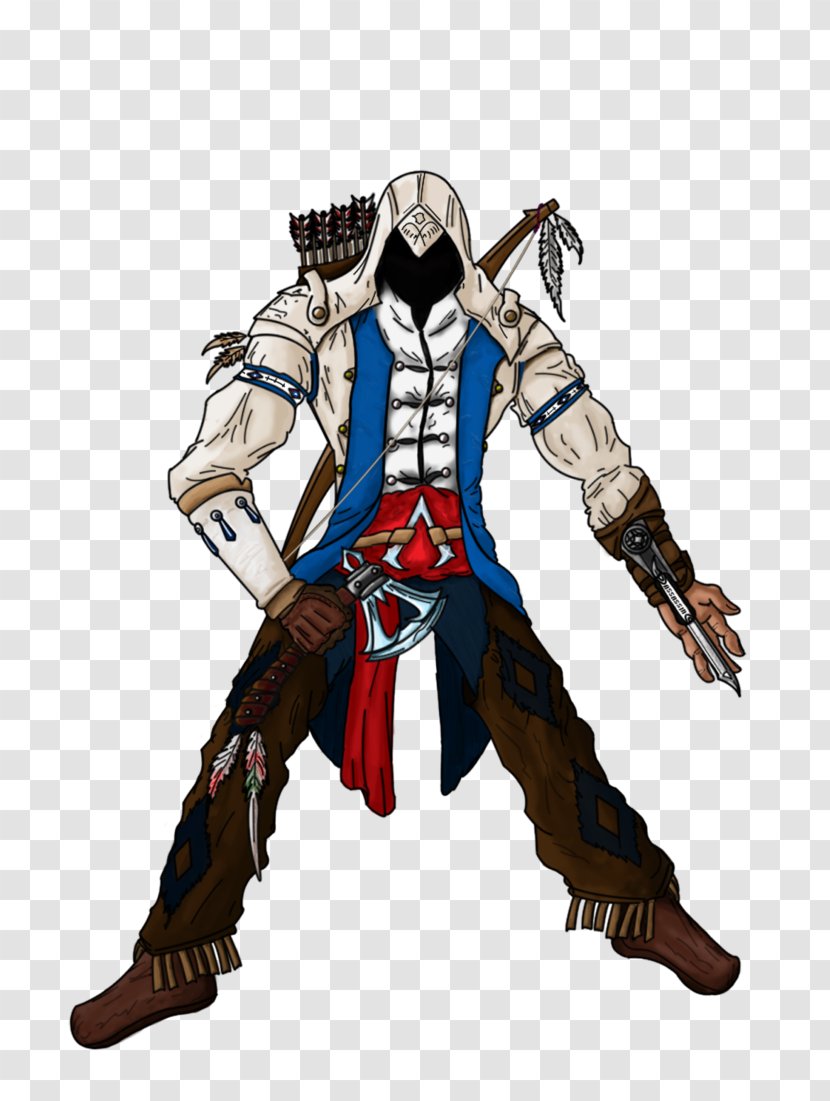 Assassin's Creed Edward Kenway Connor Drawing Sakura Pigma Micron - Battle Chasers - Conner Transparent PNG