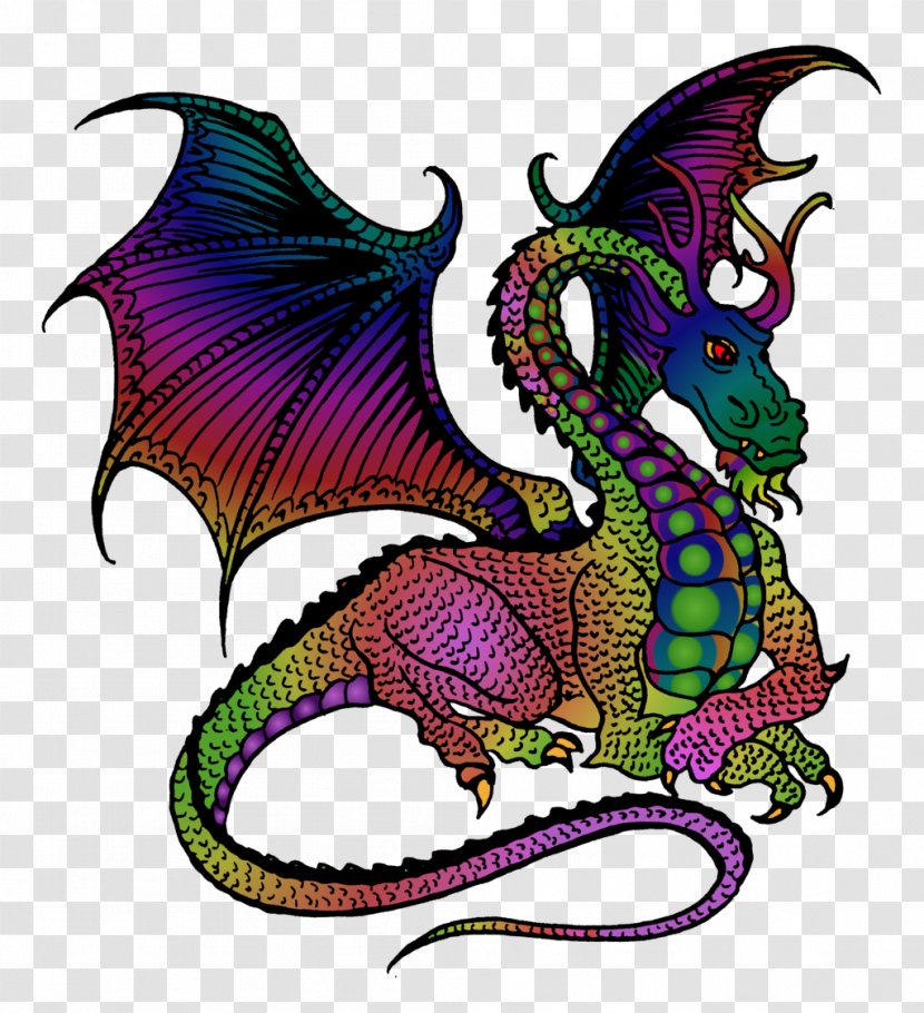 Dragon Art Clip - Love - Dragons Transparent PNG