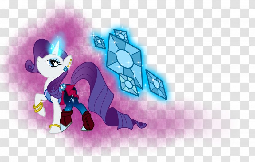 Rarity Pony Pinkie Pie Kingdom Hearts Rainbow Dash - Purple Transparent PNG