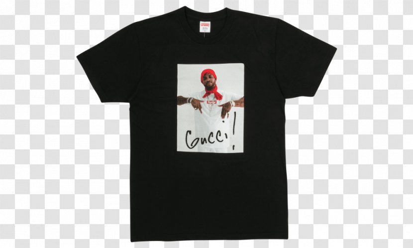 T-shirt Hoodie Supreme Gucci Mane Tee - Watercolor Transparent PNG