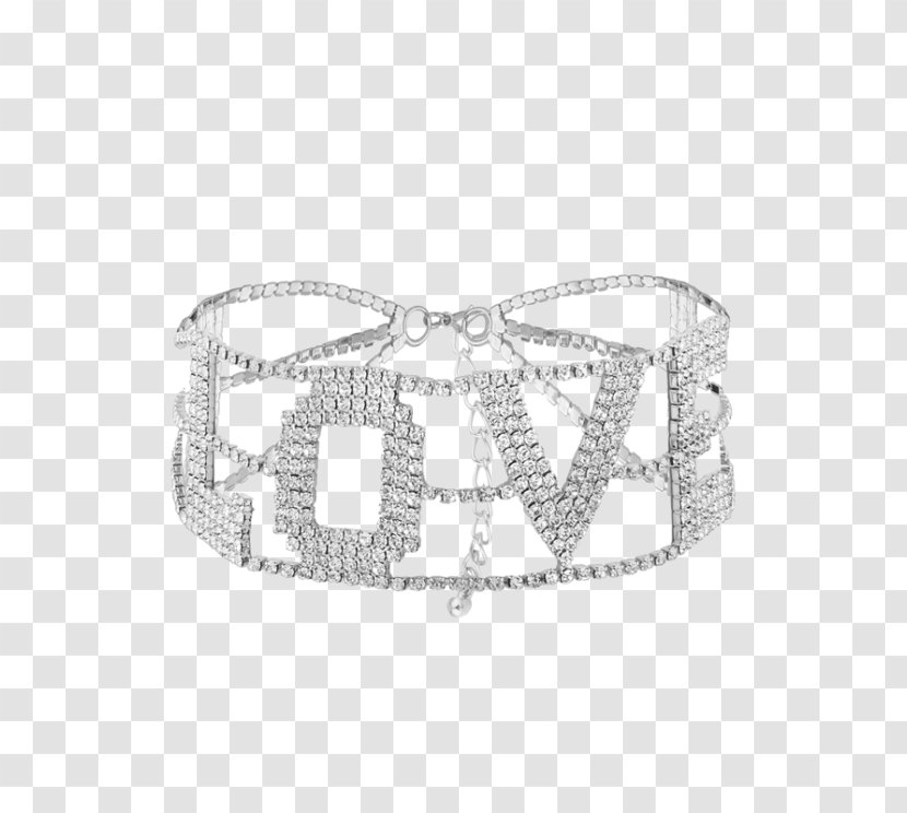 Necklace Choker Imitation Gemstones & Rhinestones Jewellery Costume Jewelry - Body - Bling Belts Transparent PNG