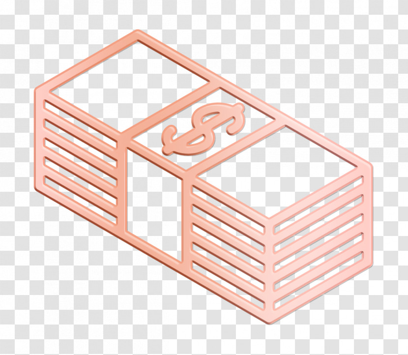 Isometric Business Icon Business Icon Bills Icon Transparent PNG