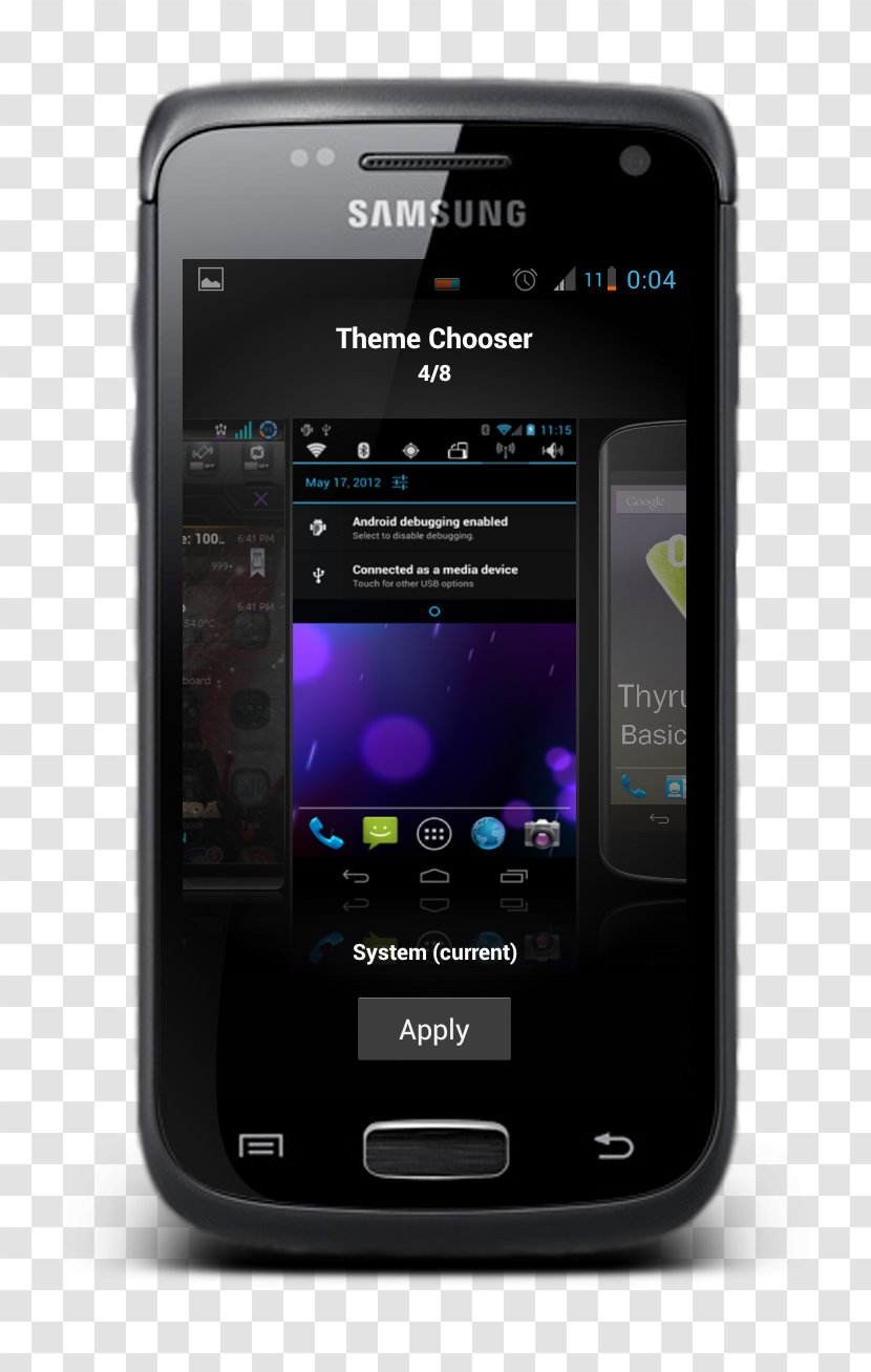 Smartphone Samsung Galaxy Win Feature Phone Mini - Clockworkmod Transparent PNG