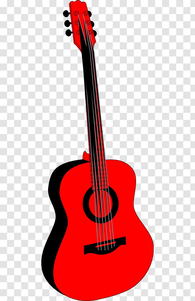 Bass Guitar Electric Acoustic Clip Art - Flower Transparent PNG