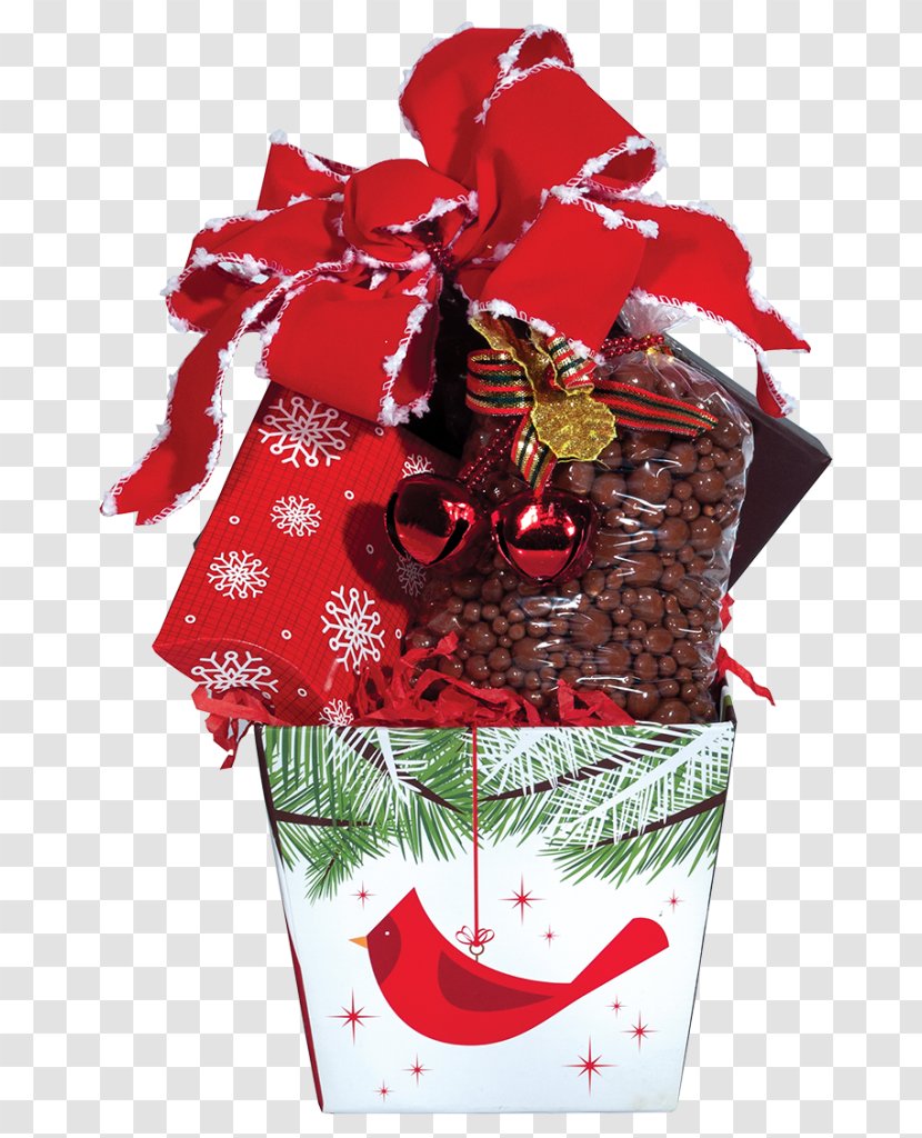 Food Gift Baskets Hamper Christmas Ornament - Bon Transparent PNG