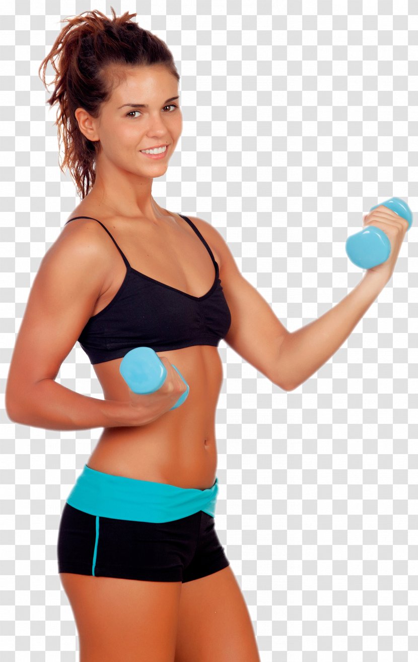 Physical Fitness Centre Personal Trainer Dumbbell Stock Photography - Silhouette - Gym Transparent PNG