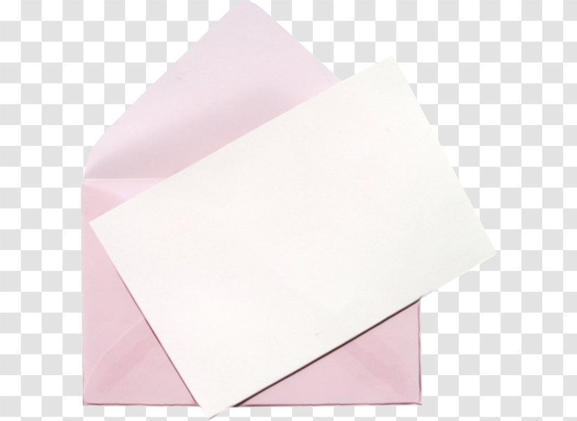 Pink Background - Envelope - Peach Art Paper Transparent PNG