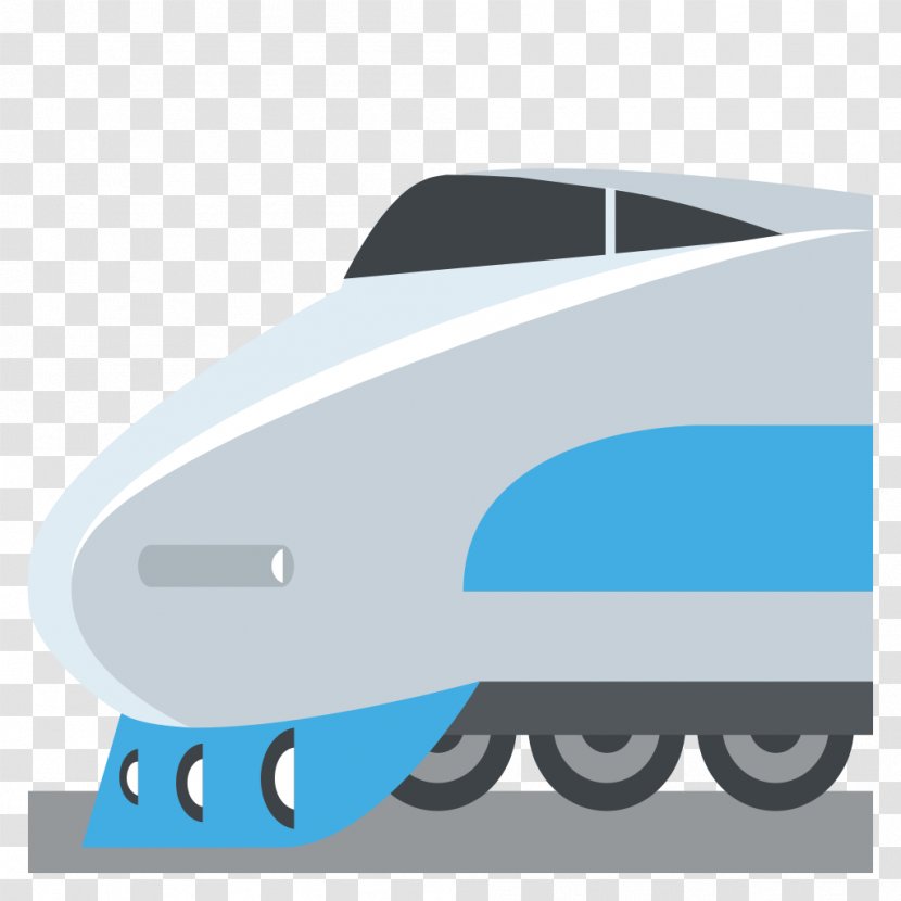 Train Emoji Bus Rail Transport High-speed Transparent PNG