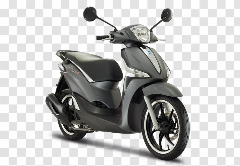 Piaggio Liberty Scooter Motorcycle Moped - Vespa Transparent PNG