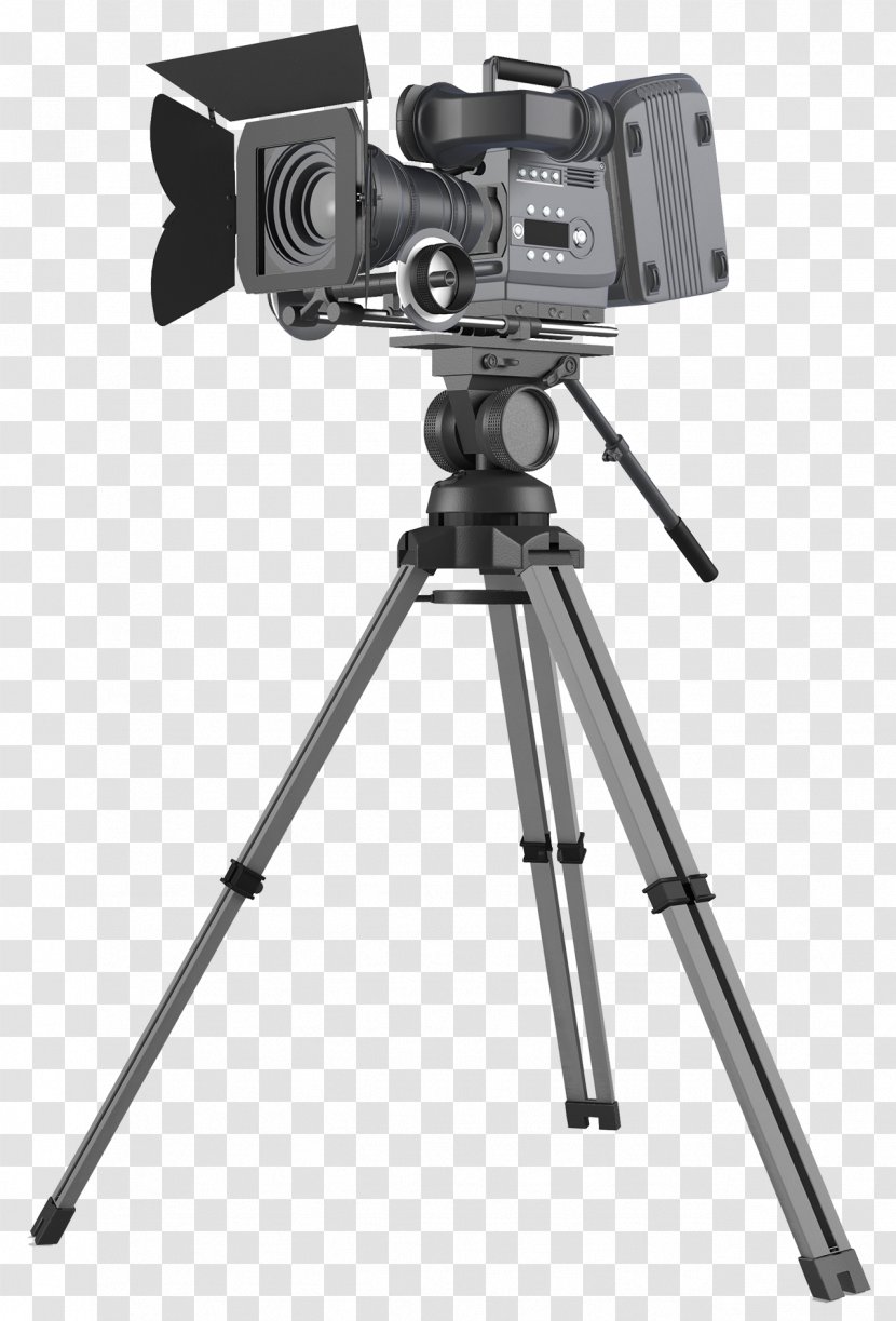 Tripod Video Cameras Professional Camera - Stock Photography - Projector Transparent PNG