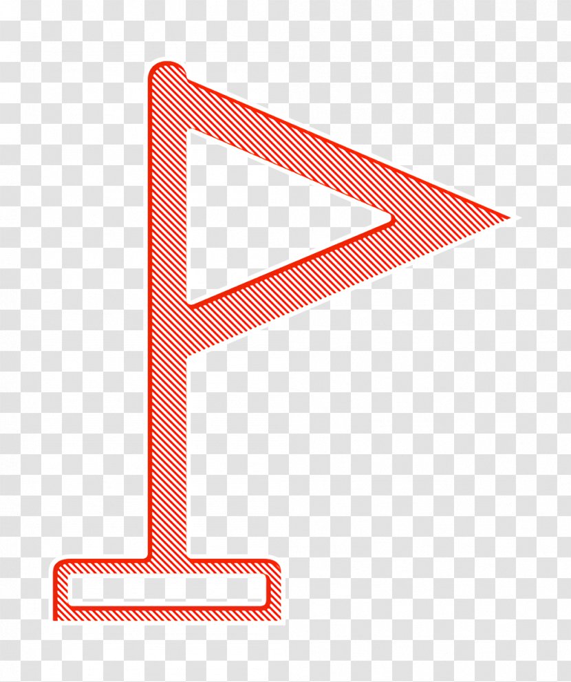 Camping Icon Checkpoint Flag - Symbol - Signage Transparent PNG