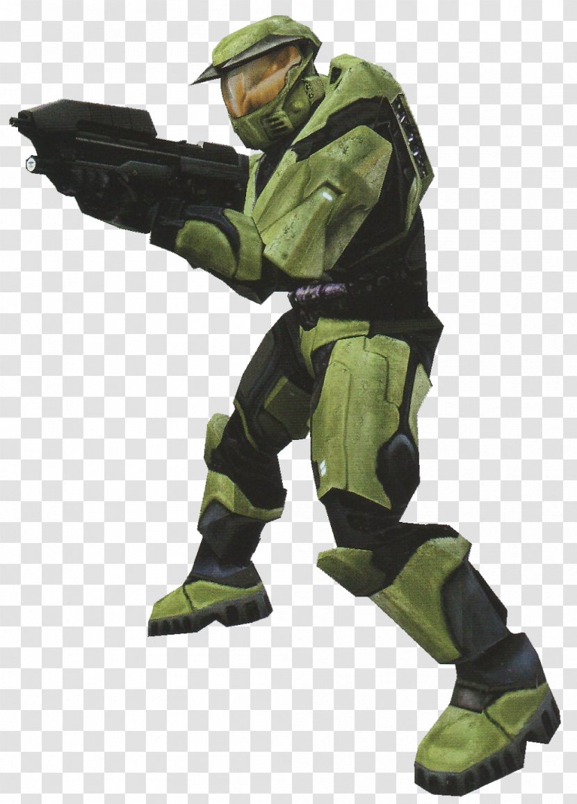 Master Chief Halo: Combat Evolved Anniversary Soldier Infantry - Security Transparent PNG