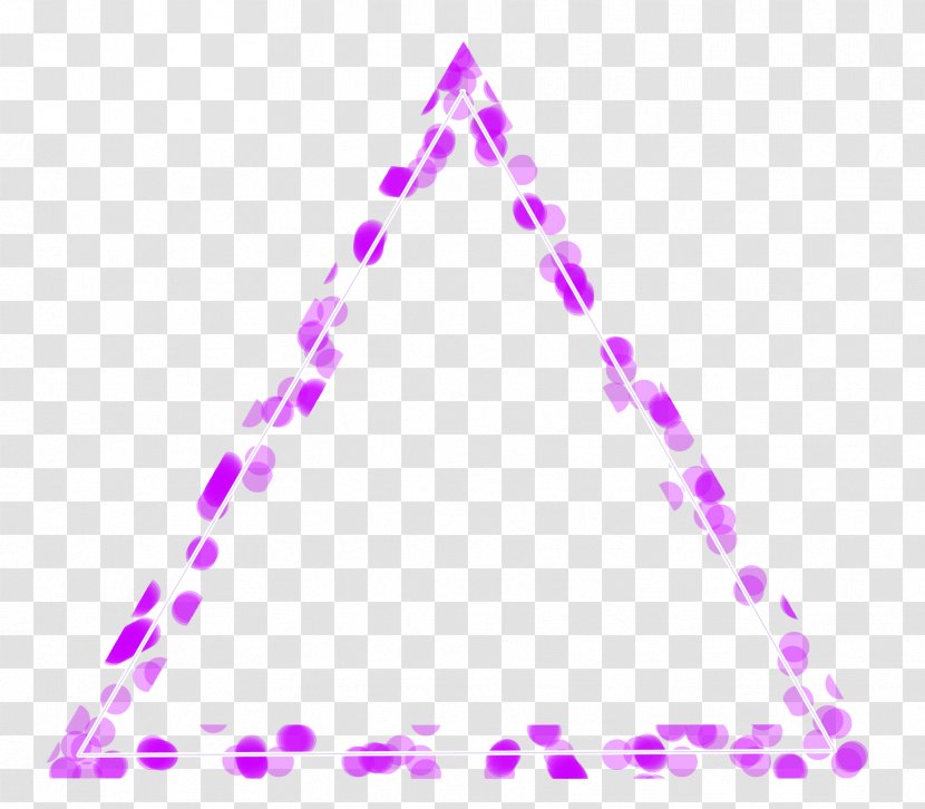 Pink Background - Cone - Triangle Transparent PNG