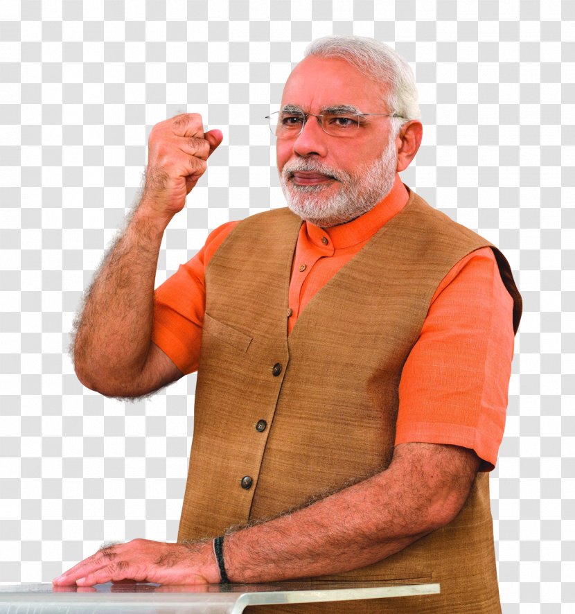 Narendra Modi Prime Minister Of India - Beard - Transparent Transparent PNG