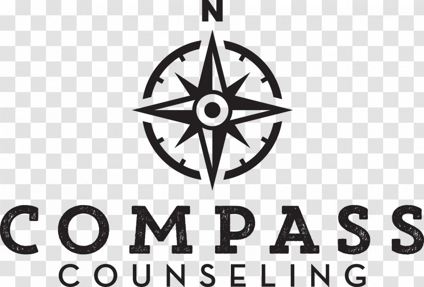 North Compass Rose Logo - Needle Transparent PNG