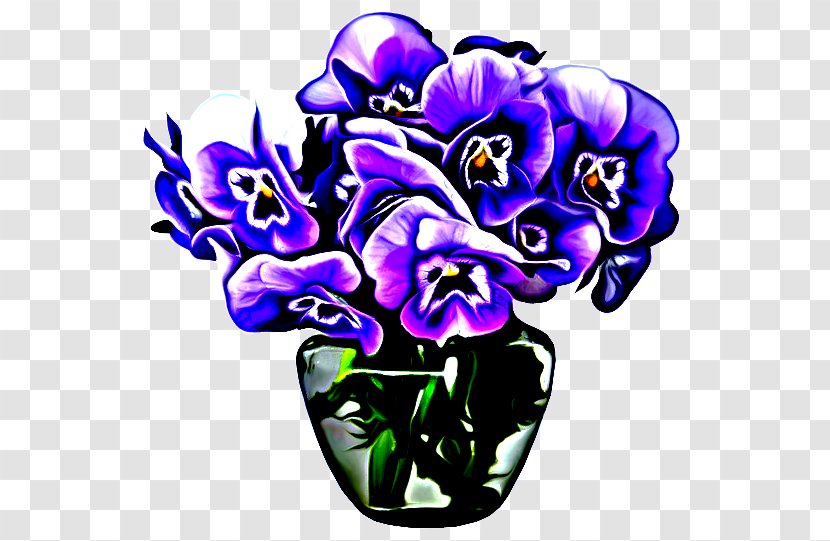 Violet Flower Purple Plant Flowering - Viola Family Transparent PNG