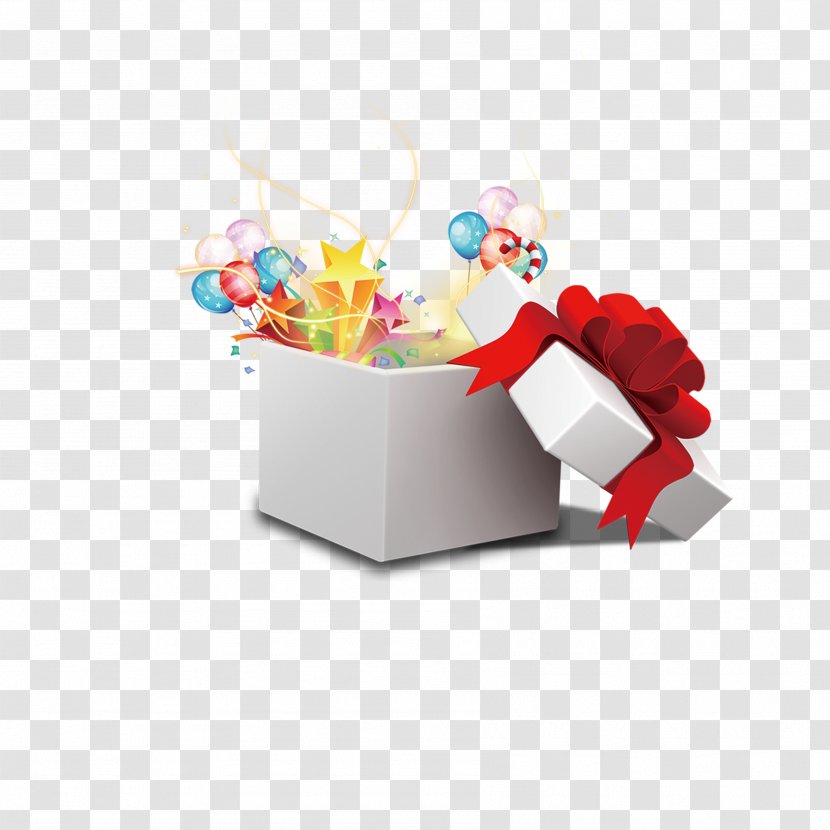 Gift Download - Pixel - Open The Box Transparent PNG