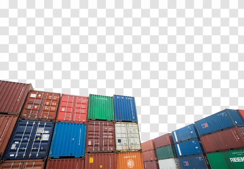 Intermodal Container Port Transport - Wharf Transparent PNG